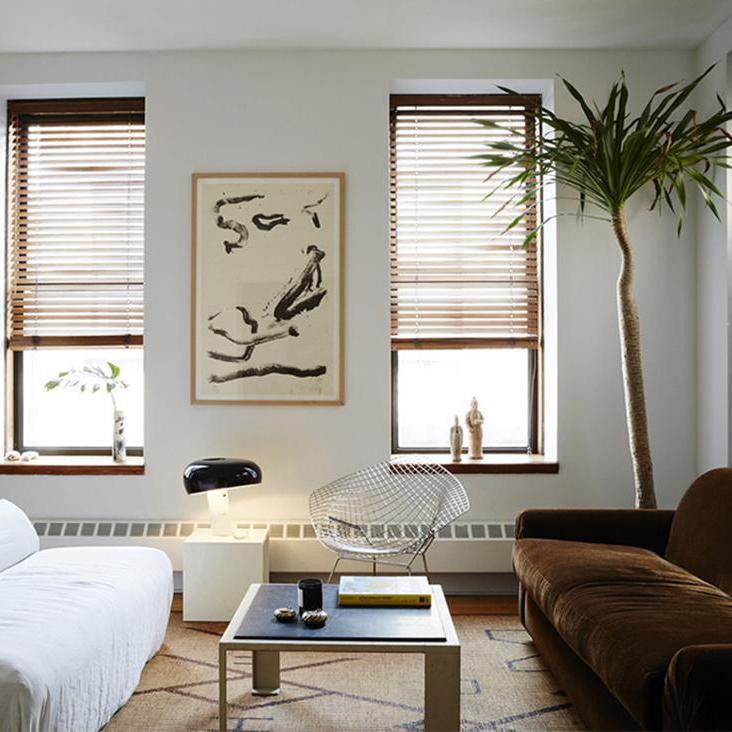 Modern Marble Base Table Lamp with Semi-Round Shade