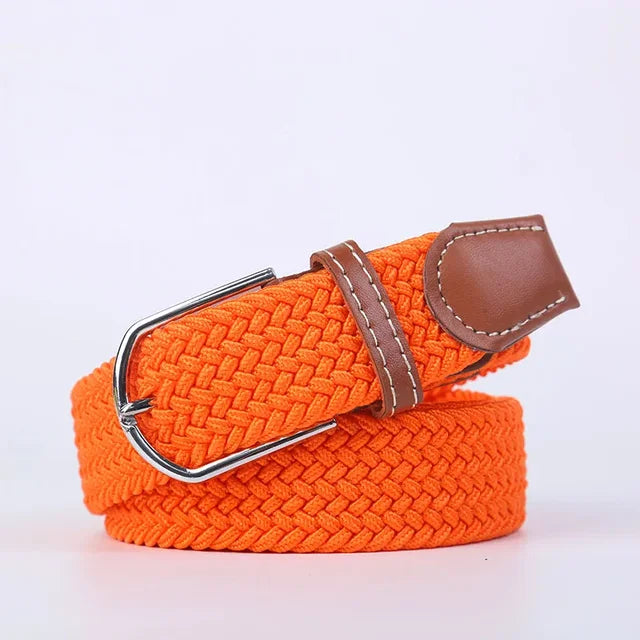 Casual Adjustable Stretch Belt in Elastic Fabric