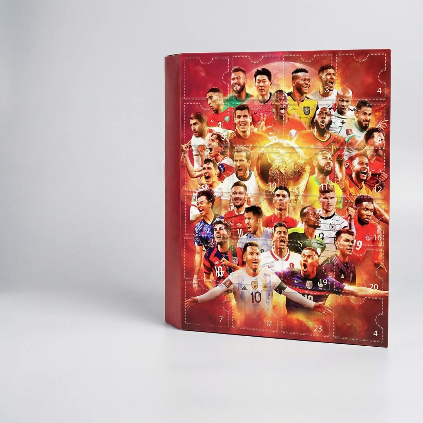 Football-Themed Advent Calendar with 24 Mini Figures