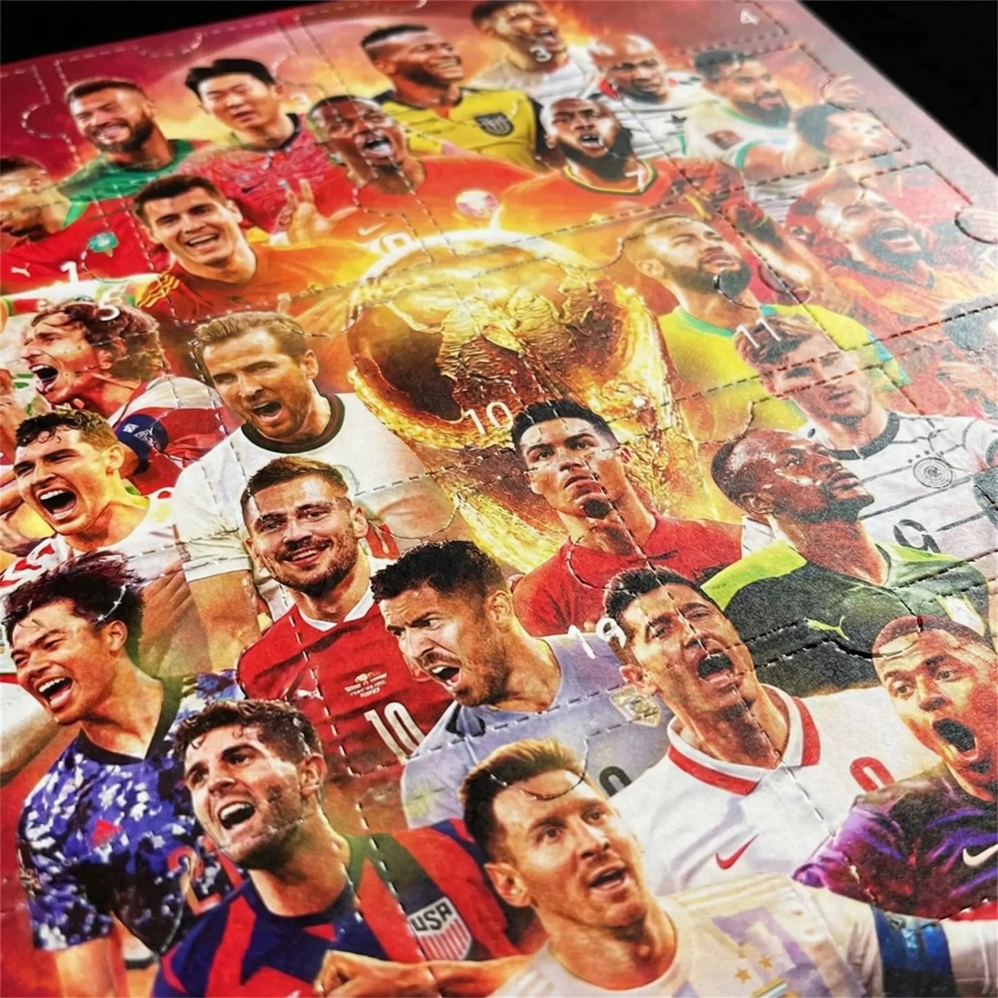 Football-Themed Advent Calendar with 24 Mini Figures
