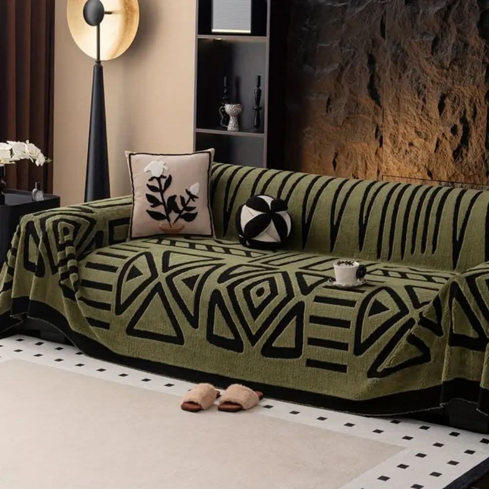 Soft Microfiber Non-Slip Sofa Cover - Durable and Easy Care