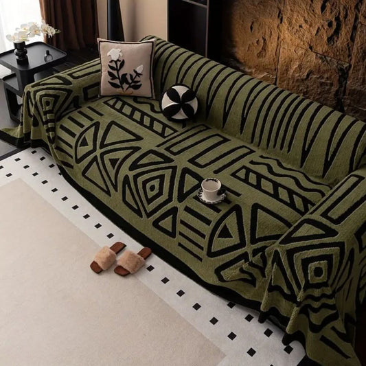 Soft Microfiber Non-Slip Sofa Cover - Durable and Easy Care