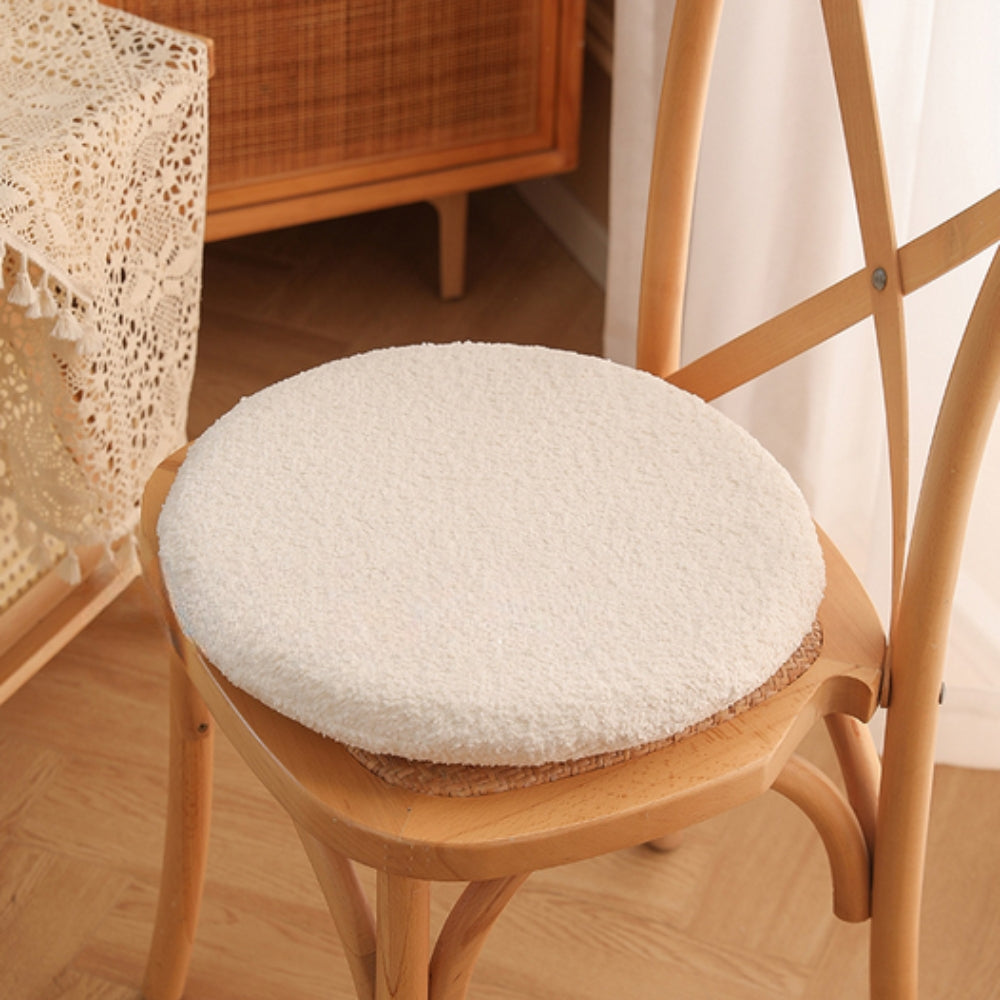 Soft Velvet Rabbit Ear Chair Cushion