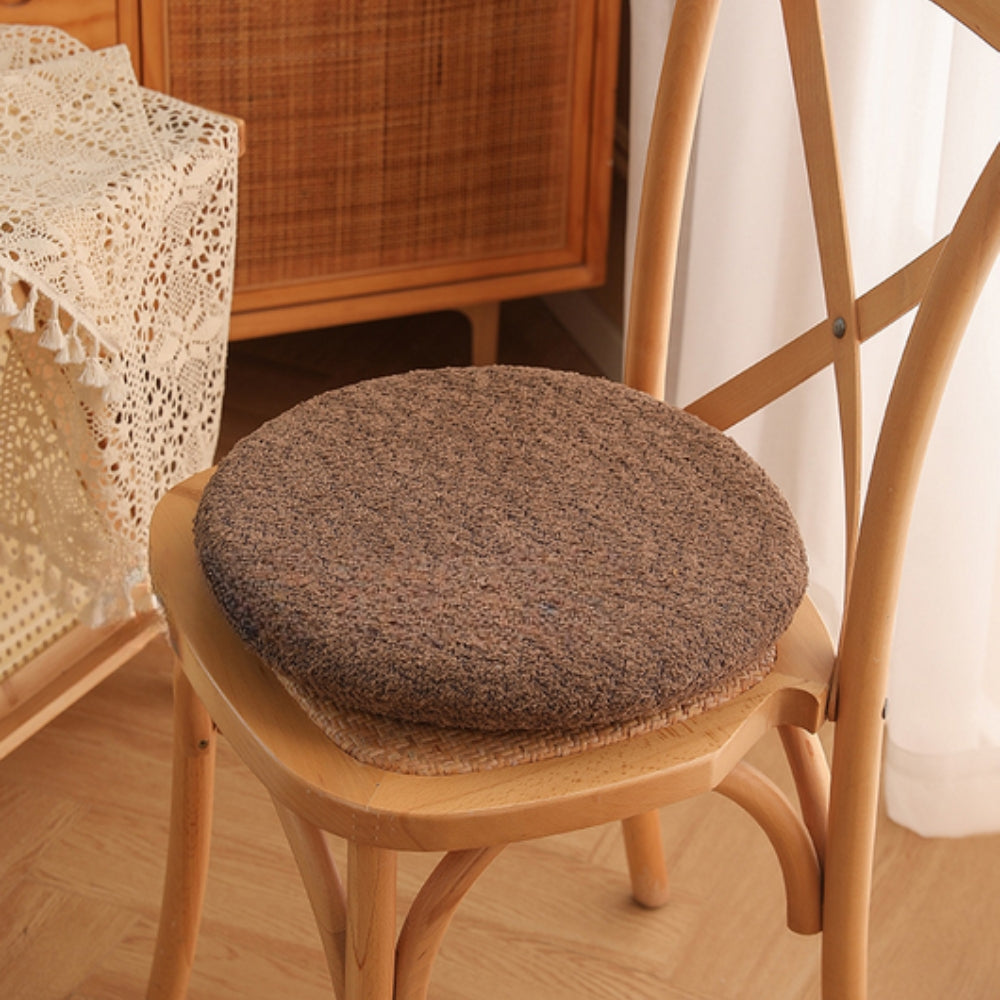 Soft Velvet Rabbit Ear Chair Cushion