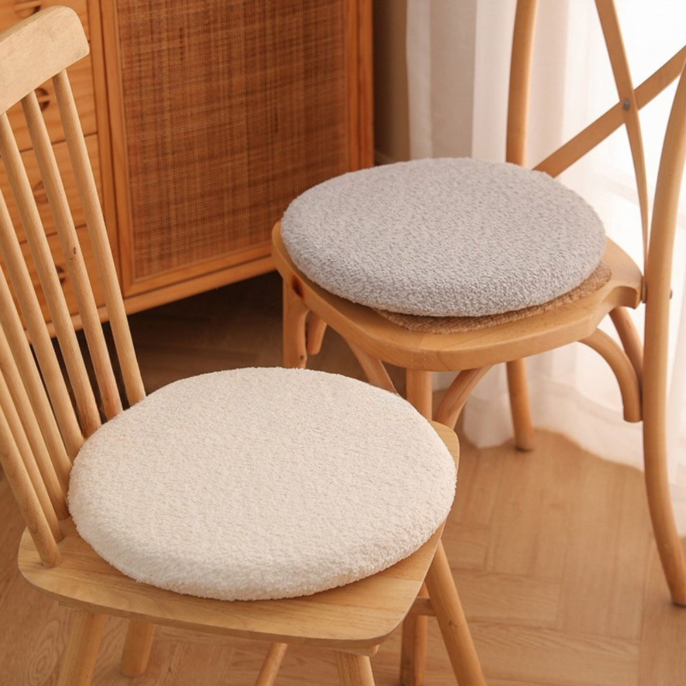 Soft Velvet Rabbit Ear Chair Cushion