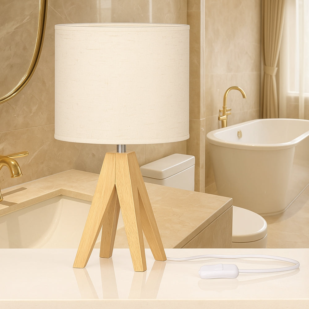 Minimalist Tripod Table Lamp with Adjustable Lighting