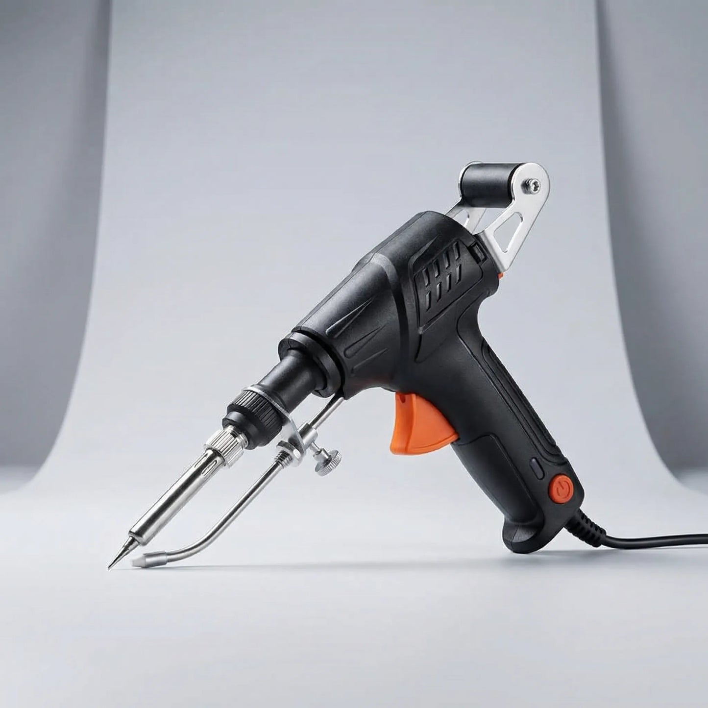 Ergonomic Pistol Grip Soldering Tool with Automatic Wire Feed