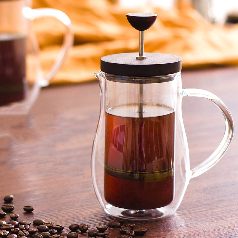 Double-Walled Insulated French Press for 3-5 Servings