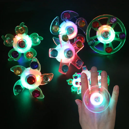 Light-Up Spinning LED Party Rings