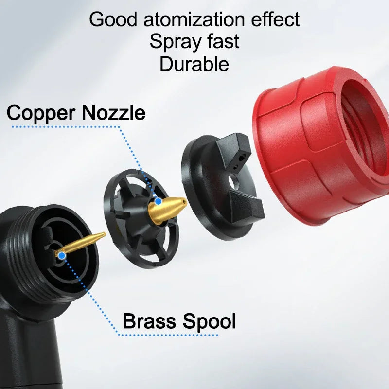 Wireless Lithium Battery Paint Sprayer with Adjustable Nozzle