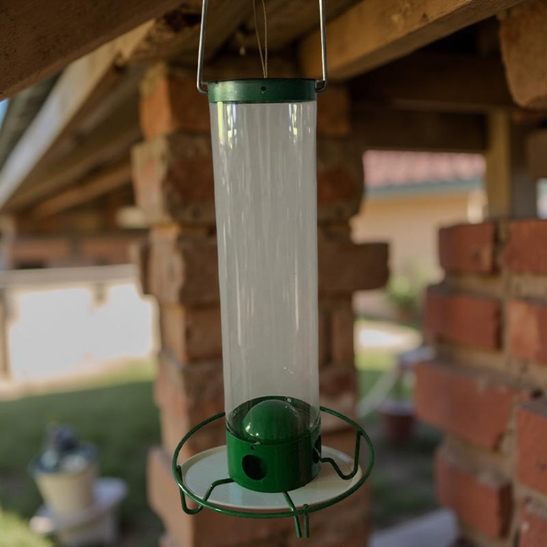 Squirrel Proof Metal Bird Feeder for Backyard Birds