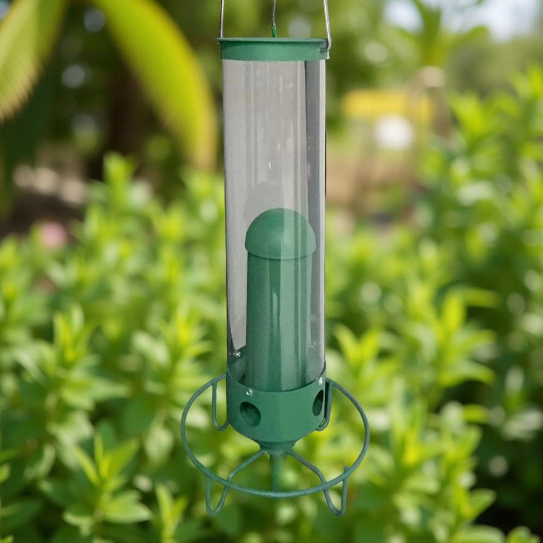 Squirrel Proof Metal Bird Feeder for Backyard Birds