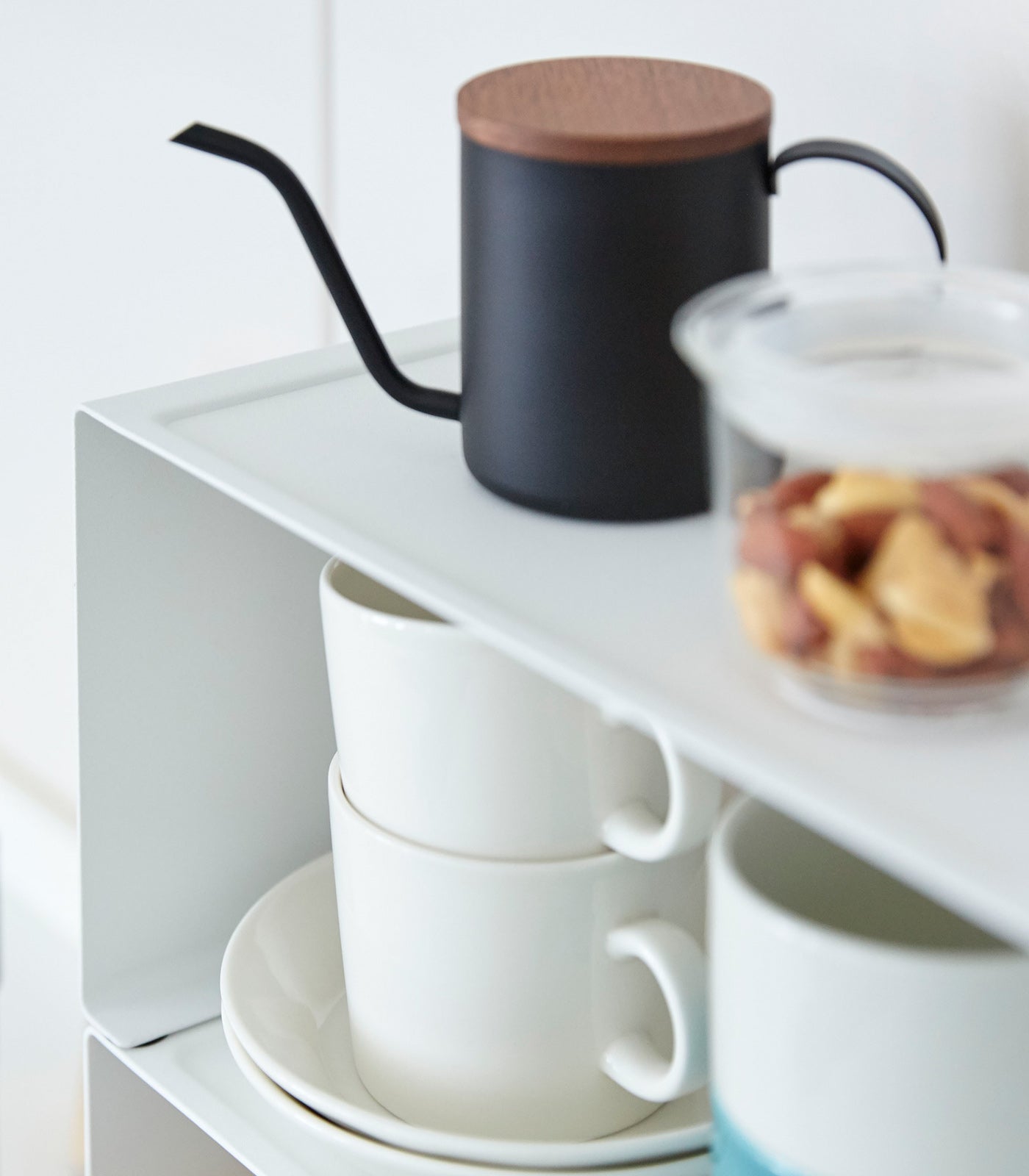 Stackable Steel Kitchen Shelf Organizer - Two Sizes