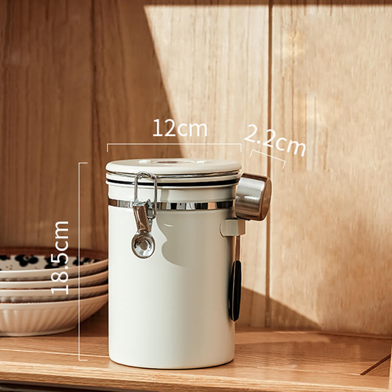 Stainless Steel Airtight Food Storage Container with Date Dial