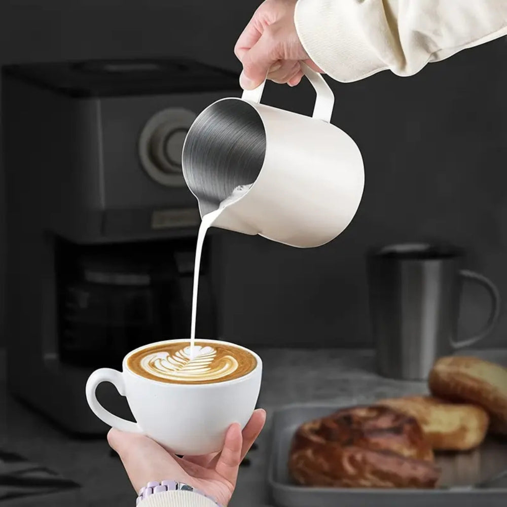 Premium Stainless Steel Milk Frothing Pitcher for Latte Art