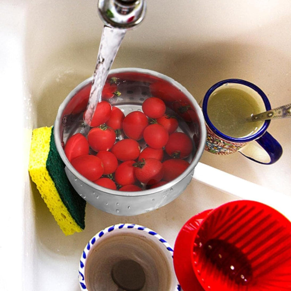 Stainless Steel Corner Kitchen Sink Strainer