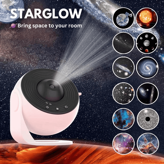 360° Rotating Planetarium Projector with 12 Effects and Timer