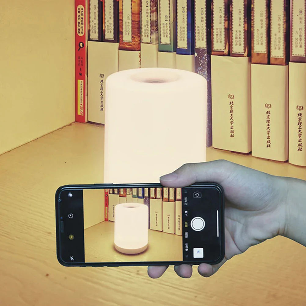 Touchless Rechargeable Dimmable LED Table Lamp with USB Port