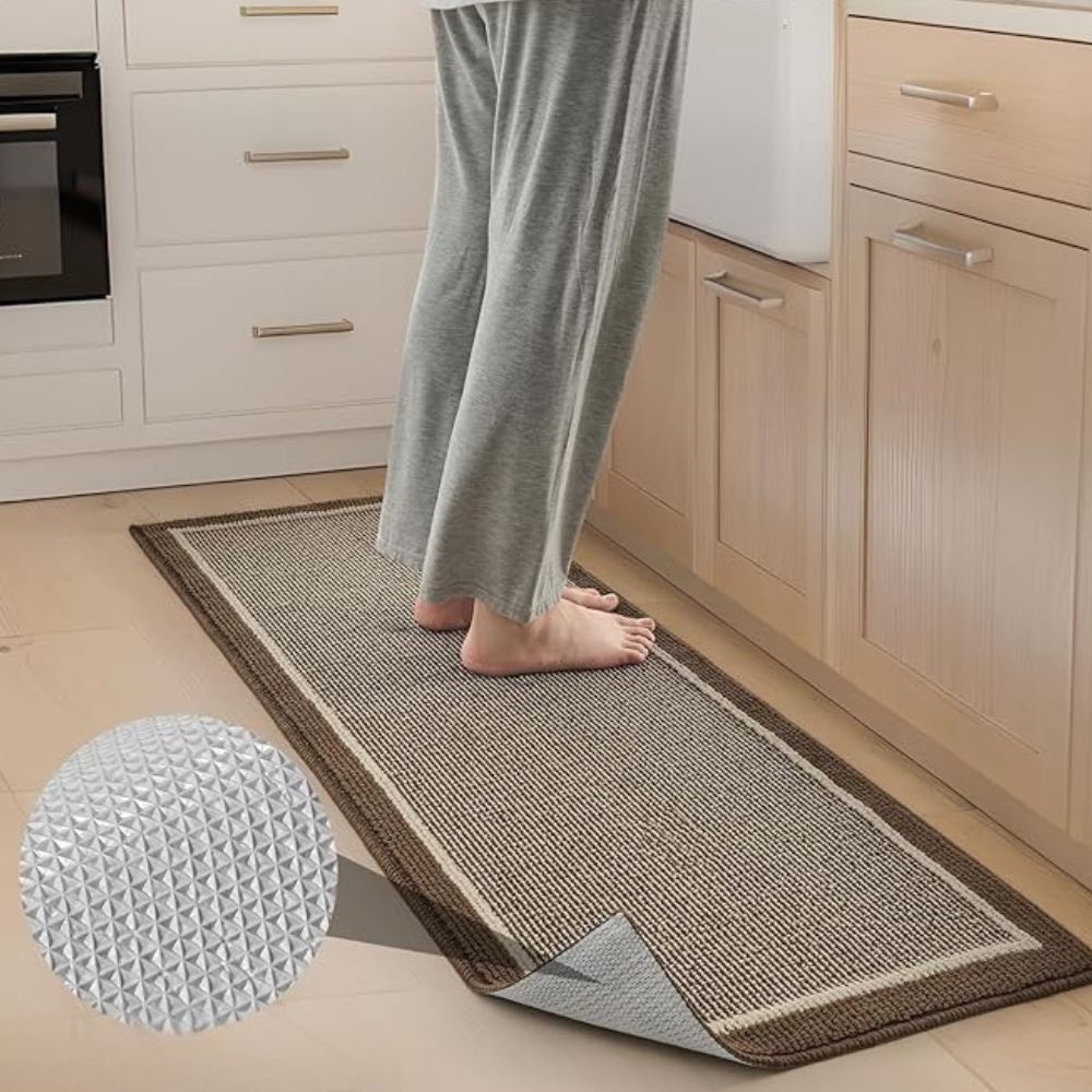 Elegant Anti-Slip Kitchen Mats for Comfort and Style