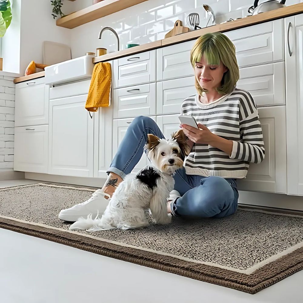 Elegant Anti-Slip Kitchen Mats for Comfort and Style