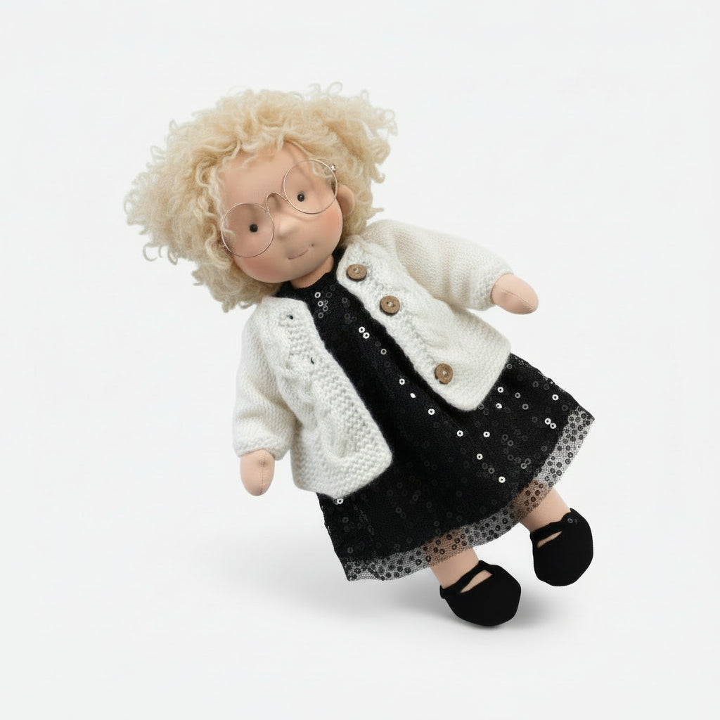 Handmade Waldorf Doll - Soft Cotton for Imaginative Play