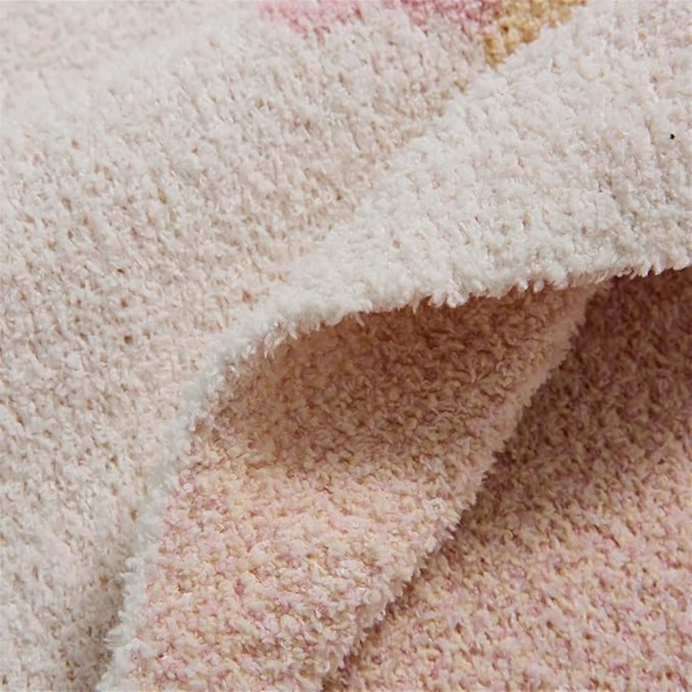 Ice Cream Cone Soft Knit Throw Blanket