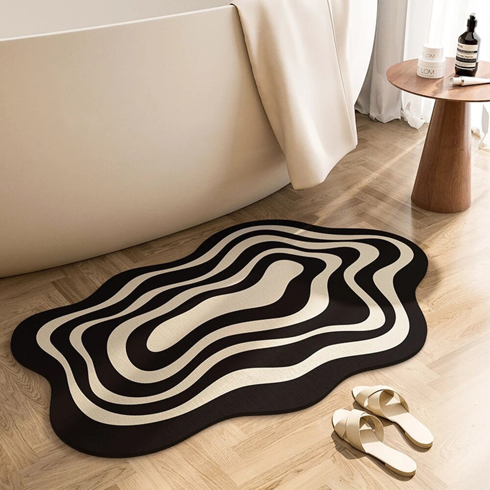 Super Absorbent Non-Slip Bath Mat 16x24 Inches