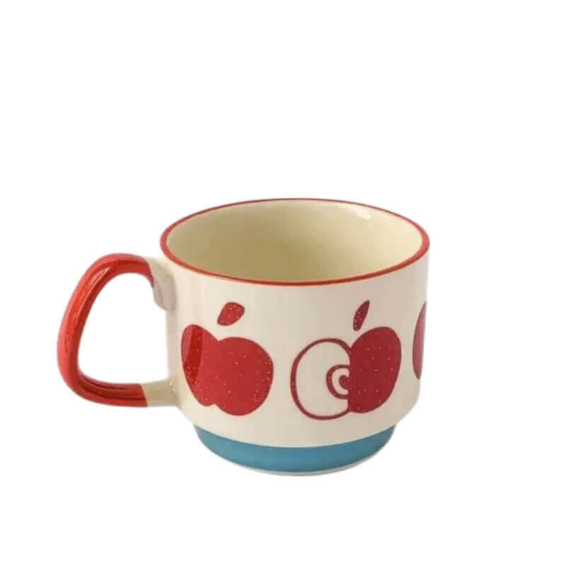 Retro Ceramic Coffee Mugs in Mid-Century Modern Style – 8 Unique Patterns