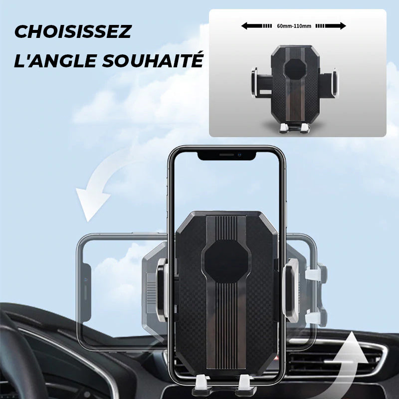 360° Adjustable Car Phone Holder with Strong Grip