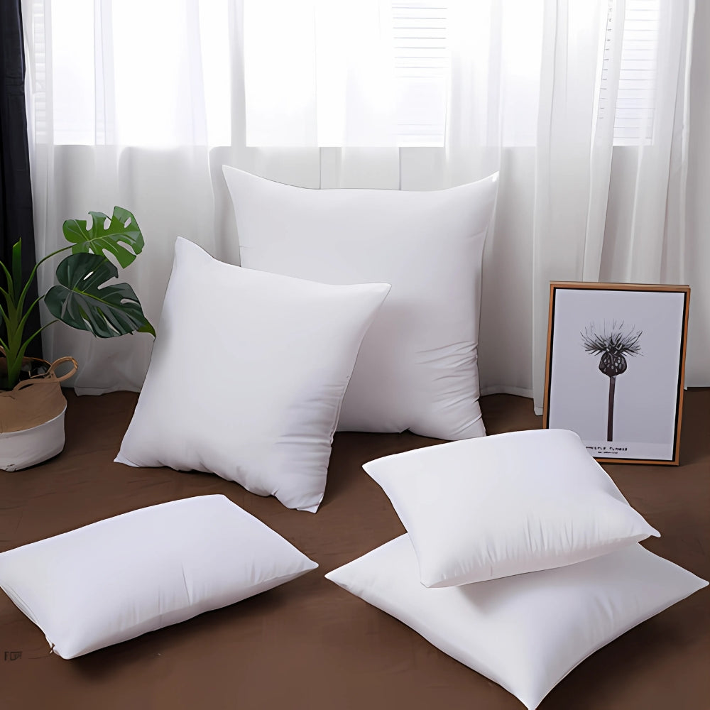 Plush Cotton Polyester Cushion Insert