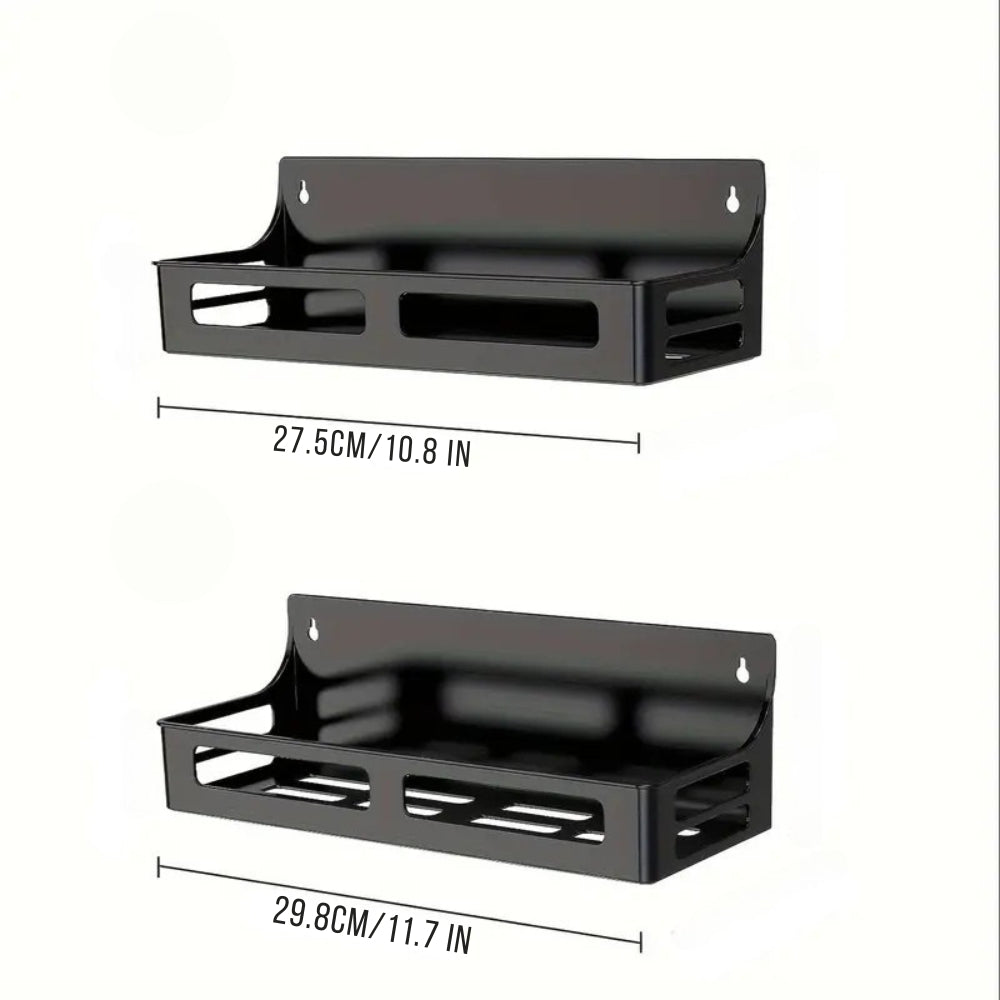 Magnetic Spice Rack Organizer with Strong Shelves