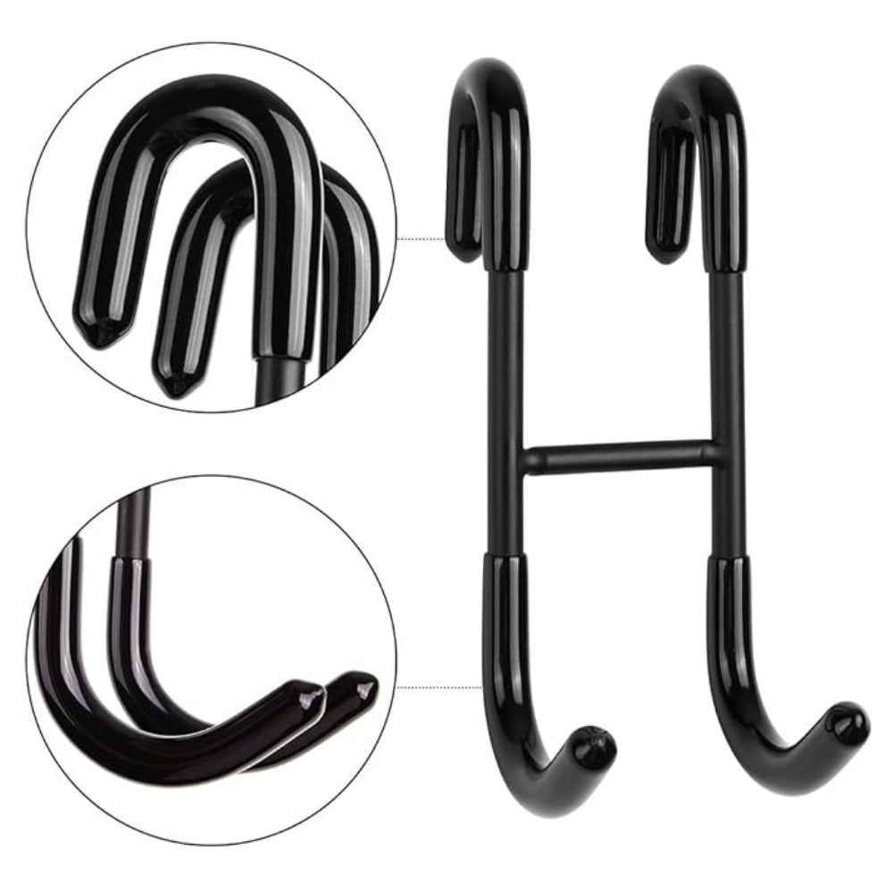 Drill-Free S-Shaped Stainless Steel Bathroom Hook