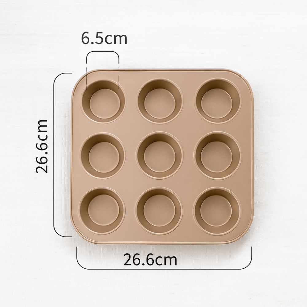 Non-Stick Carbon Steel Cupcake and Muffin Pan