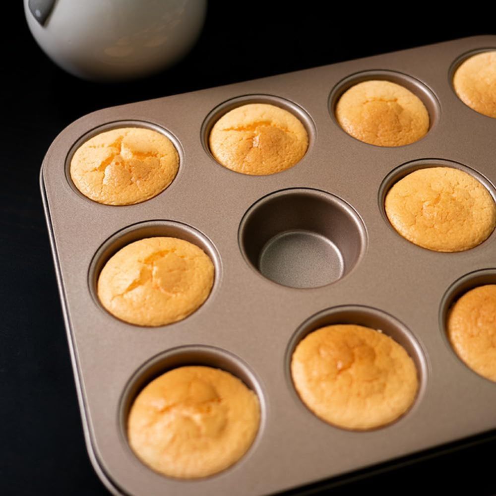 Non-Stick Carbon Steel Cupcake and Muffin Pan