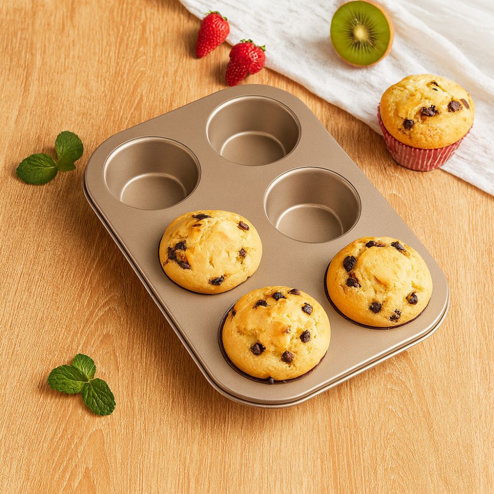 Non-Stick Carbon Steel Cupcake and Muffin Pan