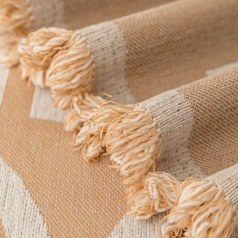 Chenille Half-Arch Sofa Cover in Plush Fabric