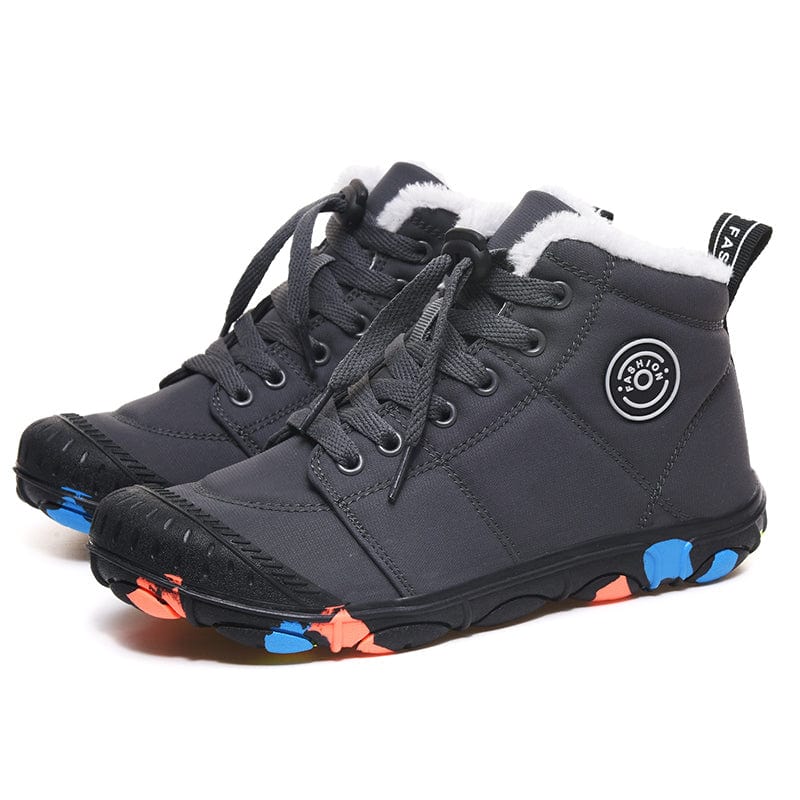 Barefoot Winter Boots for Kids - Warm and Comfy Outdoor Shoes
