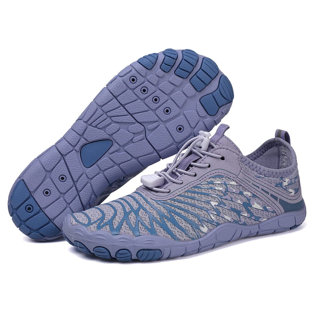 Lavender-Blue Minimalist Barefoot Shoes