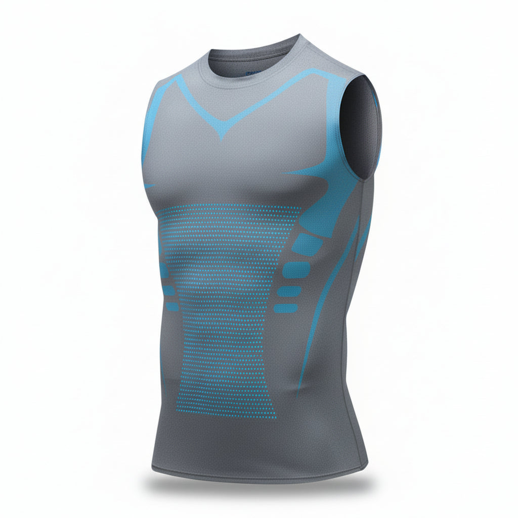 Ionic Shaping Fitness Tank Top for Posture Support