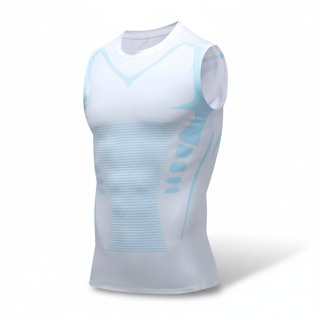 Ionic Shaping Fitness Tank Top for Posture Support