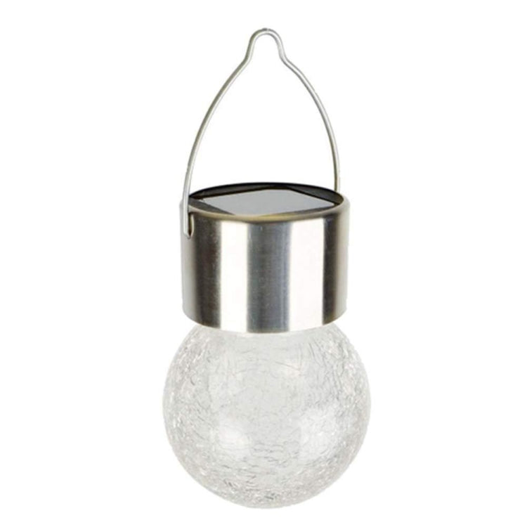 Solar Glass Ball Chandelier Light for Outdoor Garden Decor
