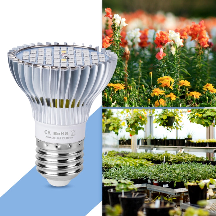 Full Spectrum LED Plant Growth Lamp E27 30W with 40 Chips