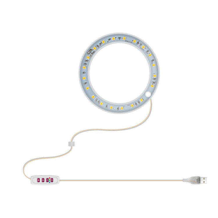 LED Plant Growth Lamp with Intelligent Timer and Adjustable Light Settings