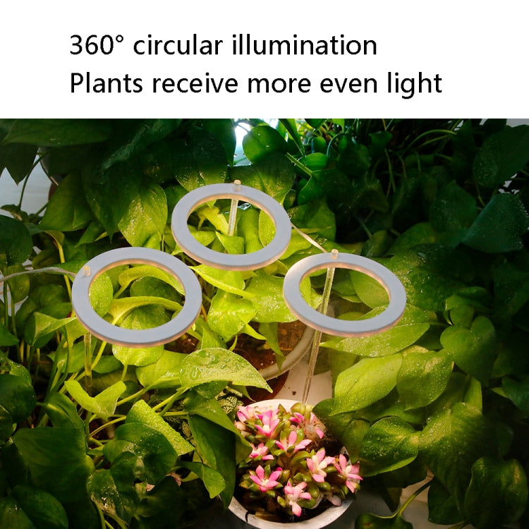 LED Plant Growth Lamp with Intelligent Timer and Adjustable Light Settings