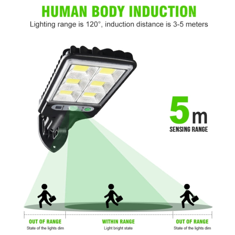 Solar LED Motion Sensor Garden Light with Remote Control