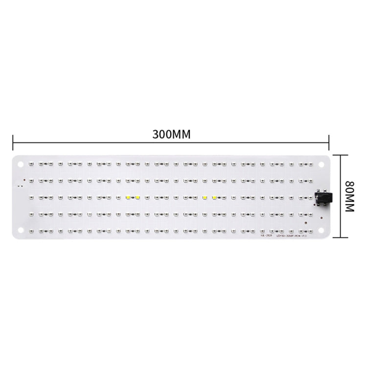 12V Full Spectrum Red and Blue LED Plant Growth Lamp with 4 Heads
