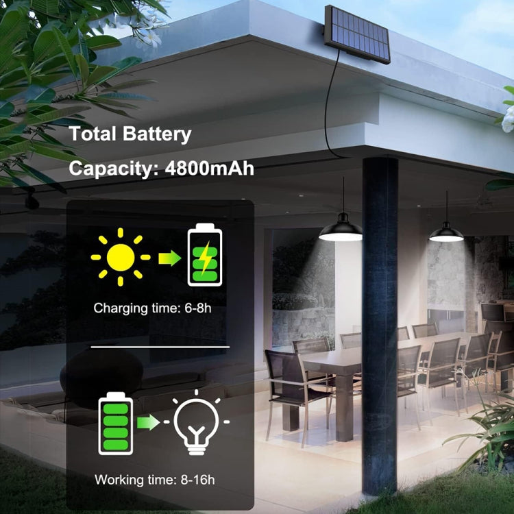 IP65 Waterproof Solar LED Chandelier with Remote Control