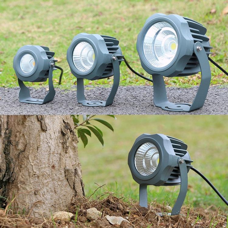 LED Waterproof COB Floodlight Spotlight with 7 Color Options