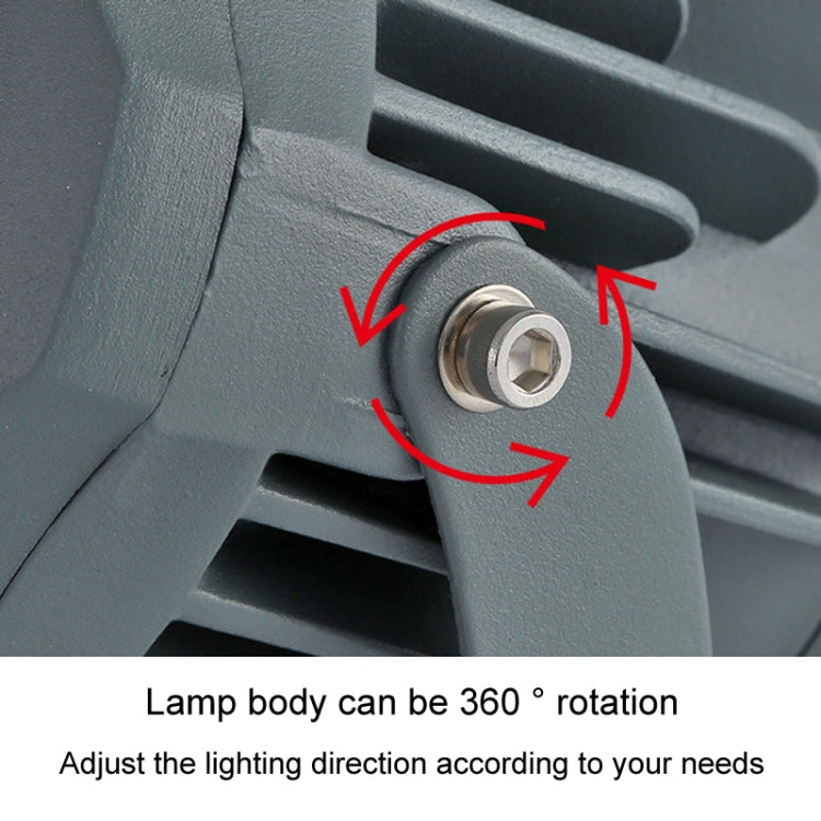 LED Waterproof COB Floodlight Spotlight - 30W, 7 Color Options