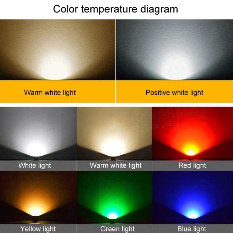 LED Waterproof COB Floodlight Spotlight Garden Lamp 20W with Color Options